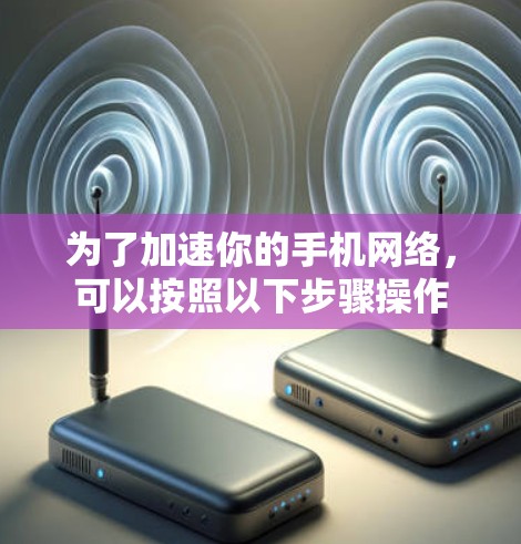 为了加速你的手机网络,可以按照以下步骤操作 为了加速你的手机网络,可以按照以下步骤操作