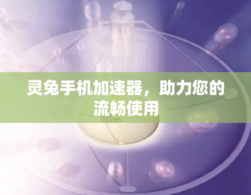 灵兔手机加速器，助力您的流畅使用