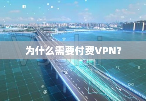 为什么需要付费VPN？