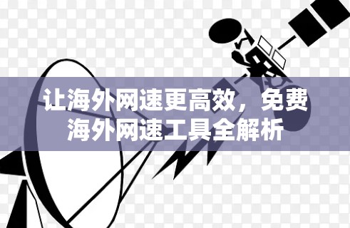 让海外网速更高效，免费海外网速工具全解析