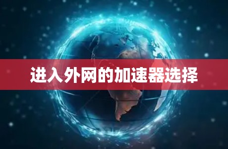 进入外网的加速器选择 进入外网的加速器选择