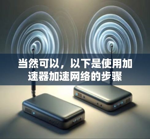 当然可以，以下是使用加速器加速网络的步骤