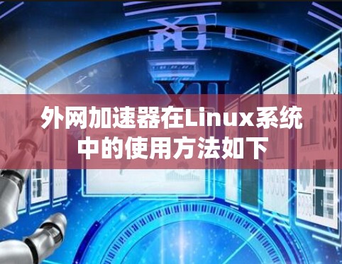 外网加速器在Linux系统中的使用方法如下