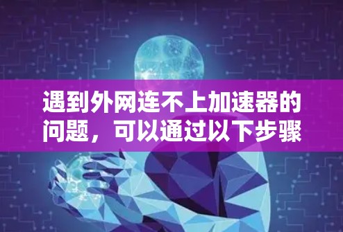 遇到外网连不上加速器的问题，可以通过以下步骤逐一排查和解决