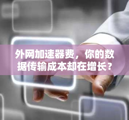 外网加速器费，你的数据传输成本却在增长？
