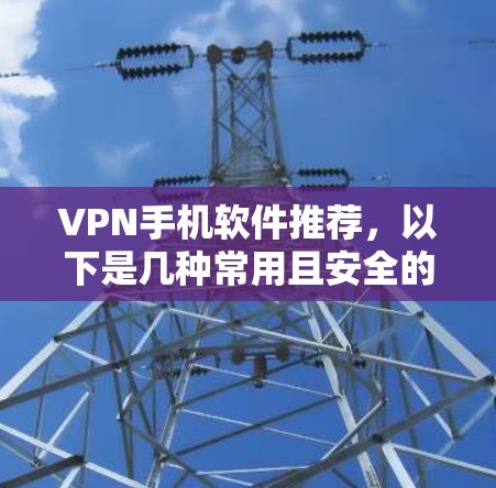 VPN手机软件推荐，以下是几种常用且安全的软件推荐，供您参考
