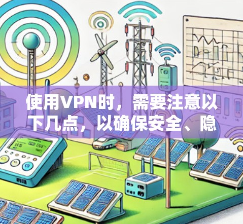 使用VPN时，需要注意以下几点，以确保安全、隐私和舒适