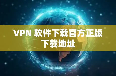 VPN 软件下载官方正版下载地址