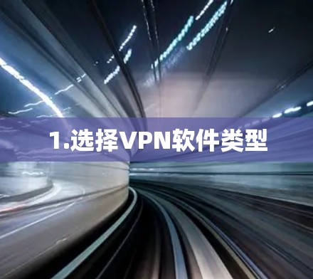 1.选择VPN软件类型 1.选择VPN软件类型