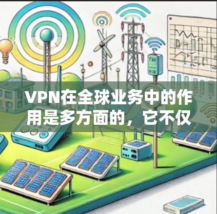 VPN在全球业务中的作用是多方面的，它不仅在技术层面提供了一种高效且安全的通信方式，还推动了全球性的国际合作和安全管理。以下是VPN在全球业务中的重要性及应用的详细总结