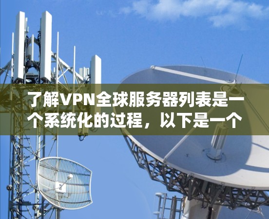 了解VPN全球服务器列表是一个系统化的过程,以下是一个有条理的指南,帮助你系统地获取和使用这些服务器 了解VPN全球服务器列表是一个系统化的过程,以下是一个有条理的指南,帮助你系统地获取和使用这些服务器