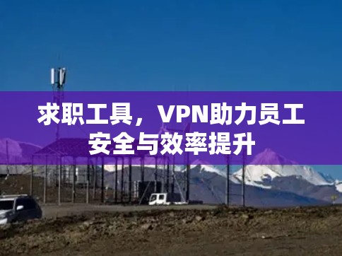求职工具，VPN助力员工安全与效率提升