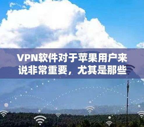 VPN软件对于苹果用户来说非常重要，尤其是那些经常使用苹果设备的用户。以下是几个苹果用户比较喜欢的VPN软件评测