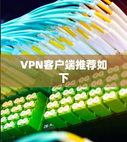VPN客户端推荐如下