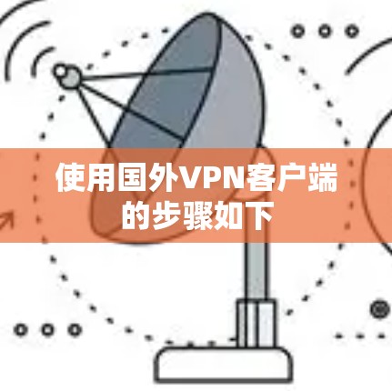 使用国外VPN客户端的步骤如下