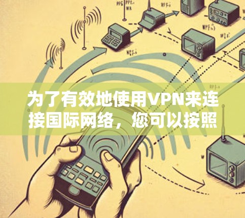 为了有效地使用VPN来连接国际网络，您可以按照以下步骤进行选择和安装