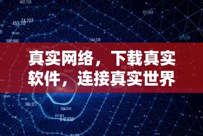 真实网络，下载真实软件，连接真实世界