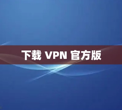 下载 VPN 官方版